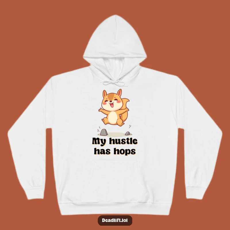 Cozy Funny Kawaii Squirrel Hoodie, Perfect Warm and Humorous Gift